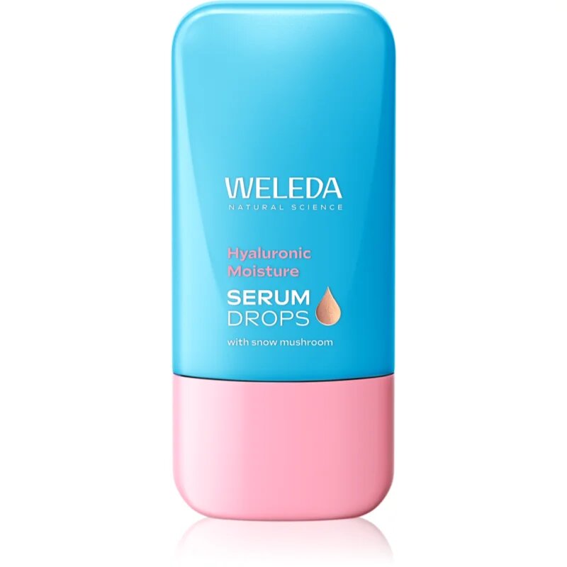 Weleda Serum Drops Hyaluronic Moisture озаряващ хидратиращ серум 30 мл.