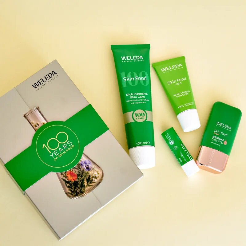 Weleda Skin Food 100 Years подаръчен комплект за подхранване и хидратация
