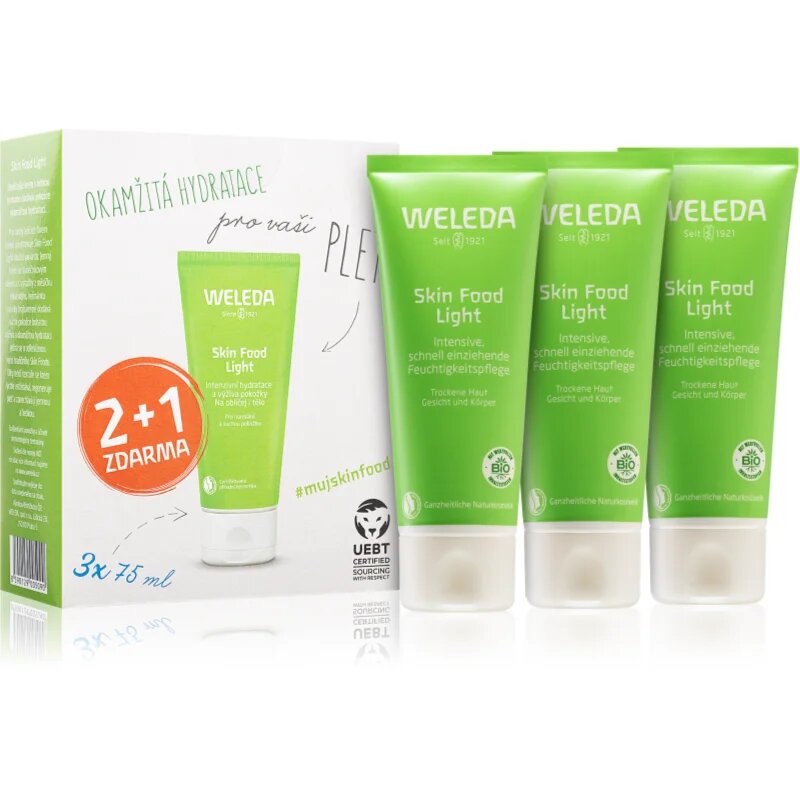 Weleda Skin Food Light подаръчен комплект за интензивна хидратация