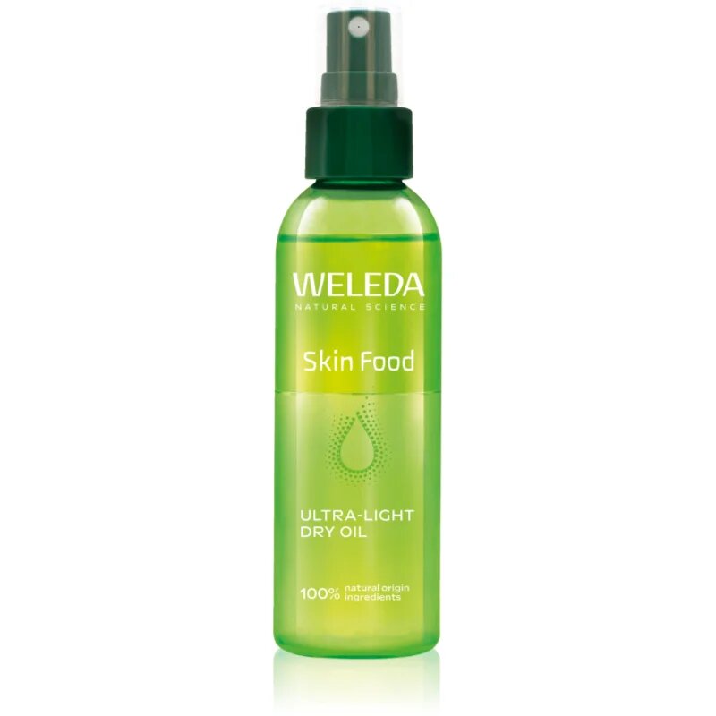 Weleda Skin Food Ultra-Light подхранващо сухо олио с хидратиращ ефект 100 мл.