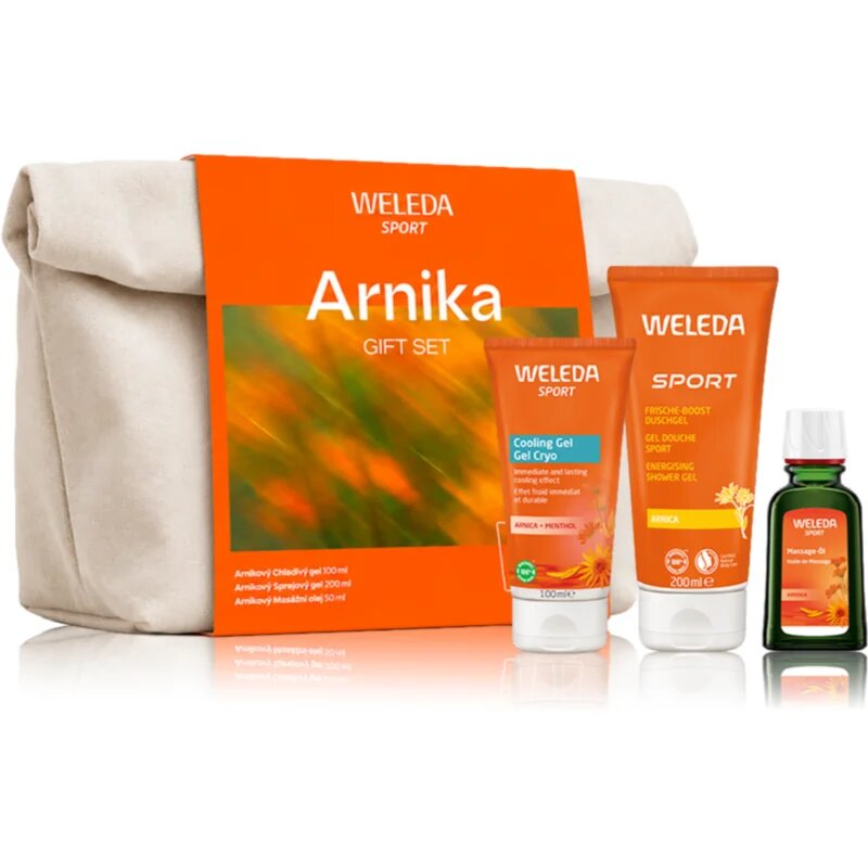 Weleda Sport Arnika подаръчен комплект за тяло
