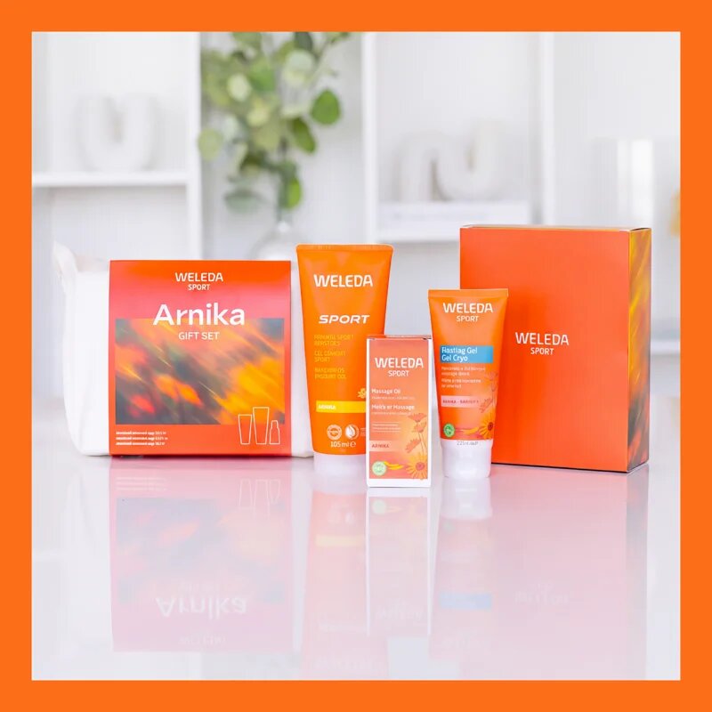 Weleda Sport Arnika подаръчен комплект за тяло
