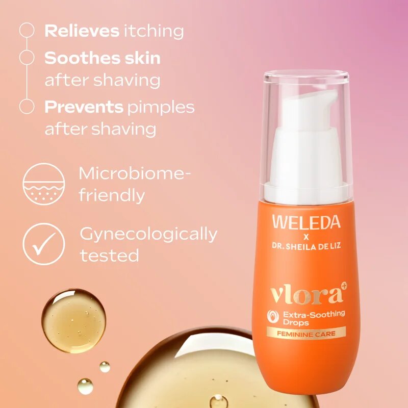 Weleda Vlora+ успокояваща грижа за интимните части 30 мл.