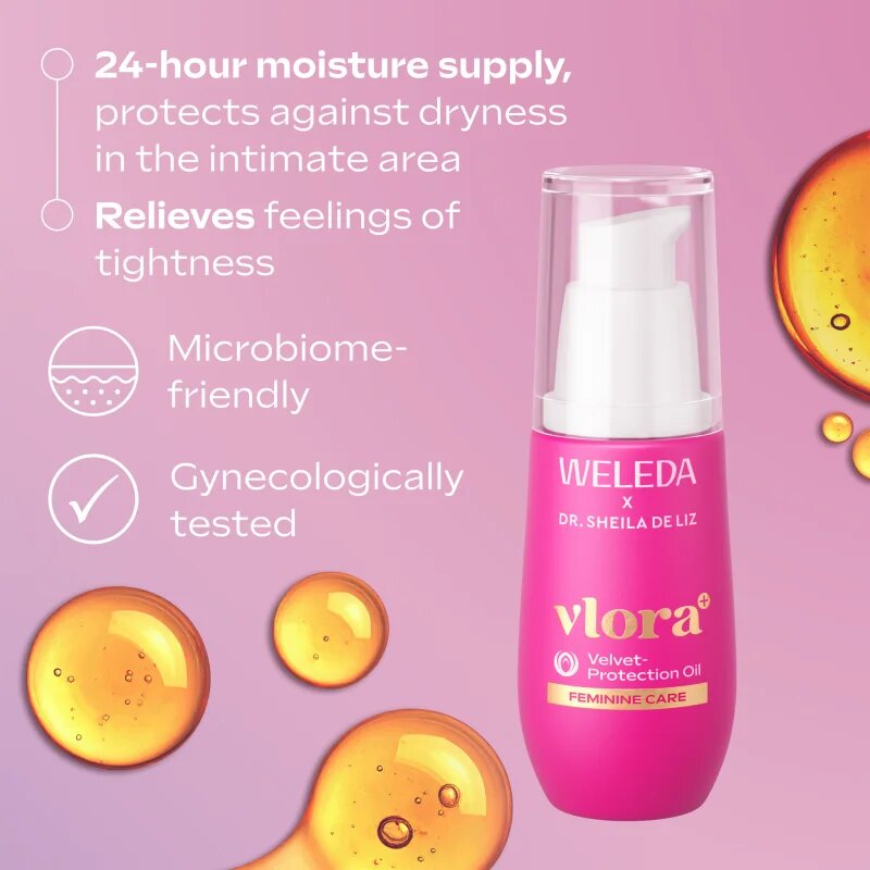 Weleda Vlora+ защитно масло за интимните части 30 мл.
