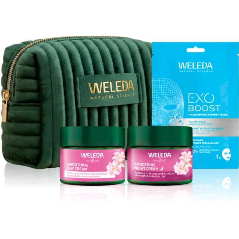 Weleda Wild Rose Radiance Ritual подаръчен комплект за освежаване и изглаждане на кожата