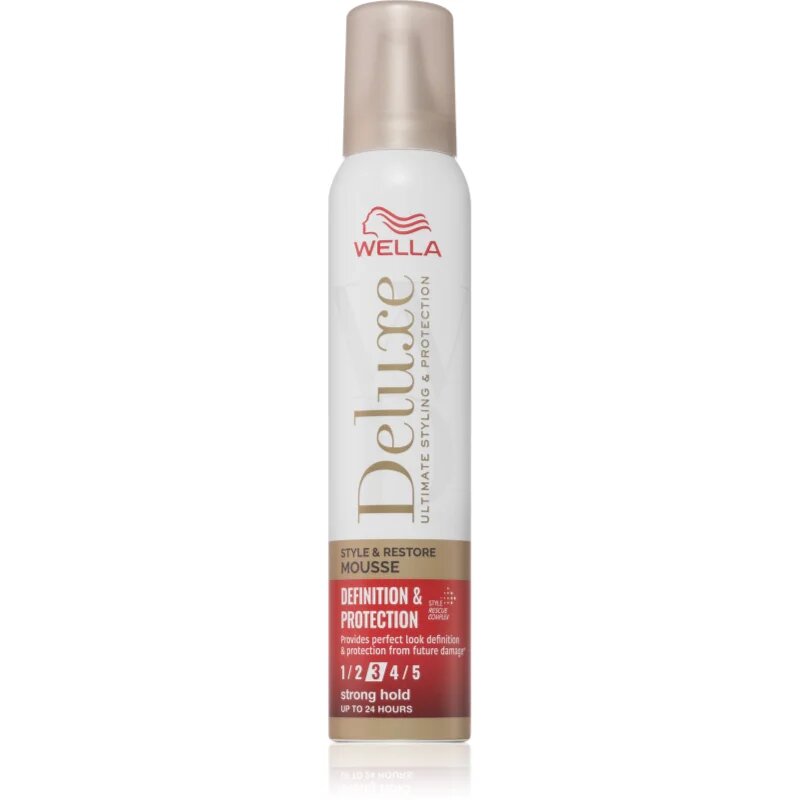 Wella Deluxe Definition & Protection пяна втвърдител за богат обем 200 мл.