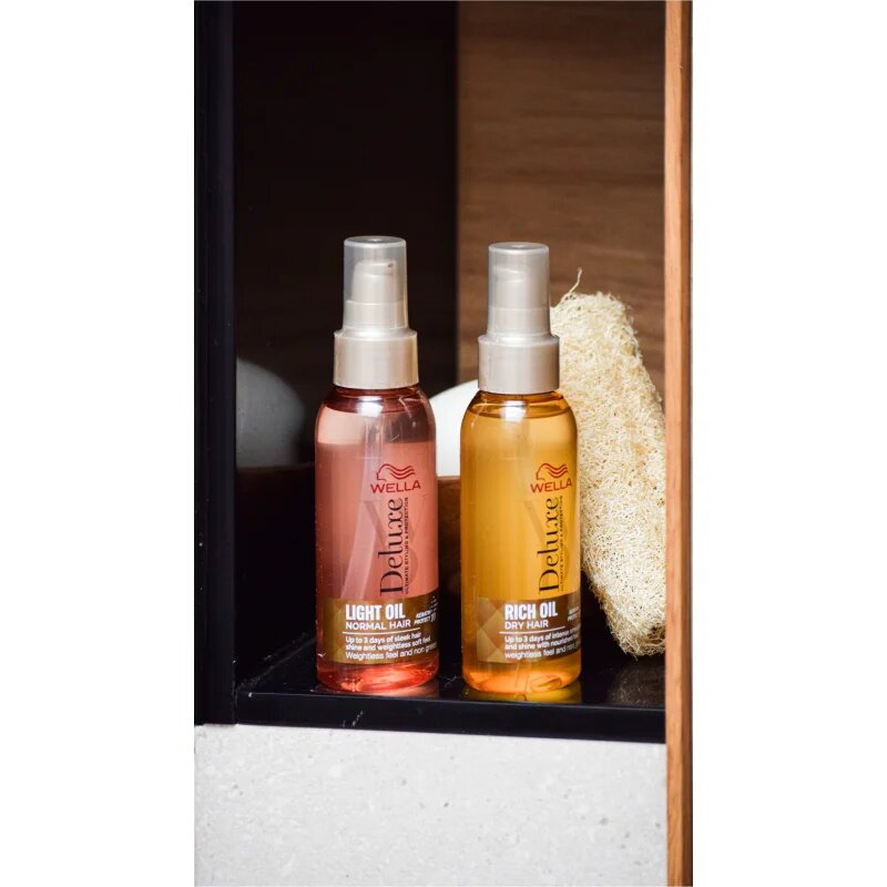 Wella Deluxe Light Oil подхранващо масло за коса 100 мл.