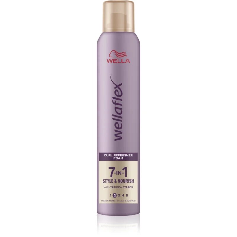 Wella flex 7in1 пяна за екстремни къдрици 200 мл.