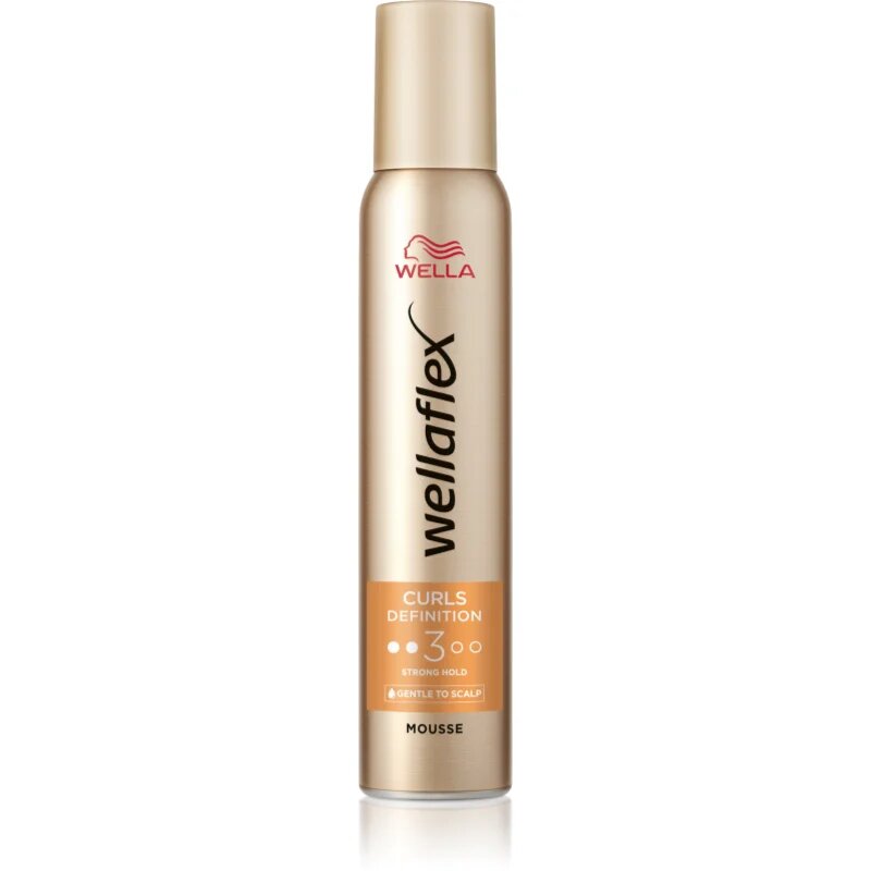 Wella flex Curls Definition пяна втвърдител за чуплива и къдрава коса 200 мл.