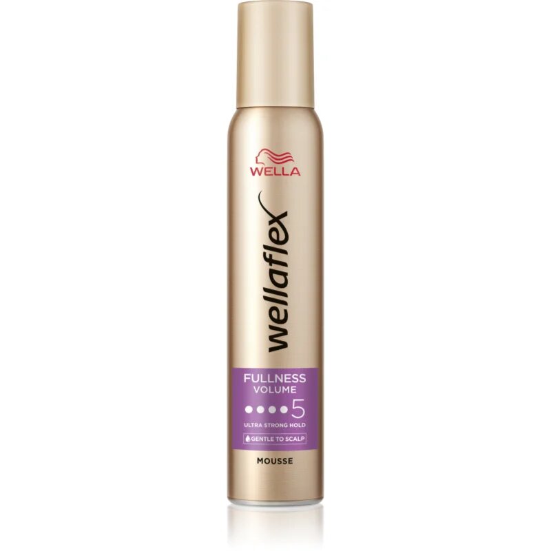 Wella flex Fullness Volume пяна втвърдител с екстра силна фиксация за фина коса 200 мл.