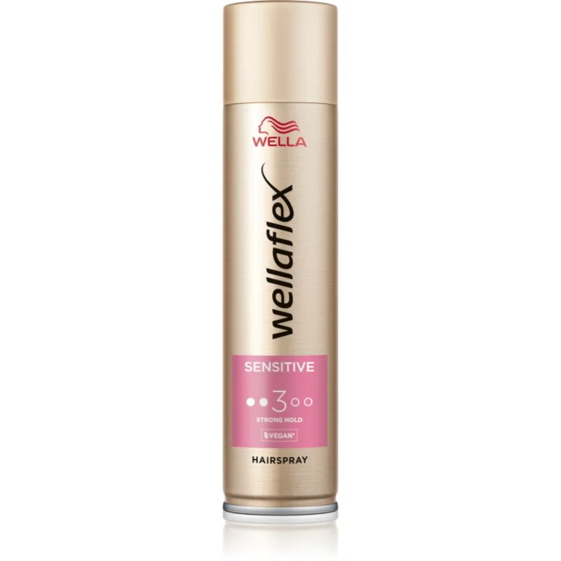 Wella flex Sensitive лак за коса със средна фиксация без парфюм 250 мл.