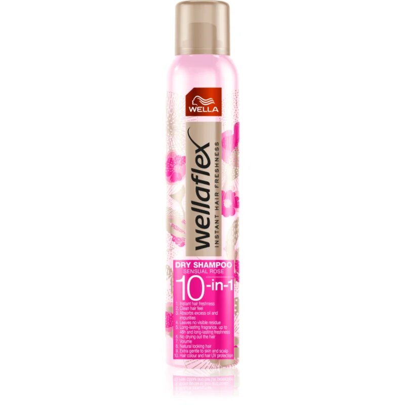 Wella flex Sensual Rose сух шампоан с нежен флорален аромат 180 мл.