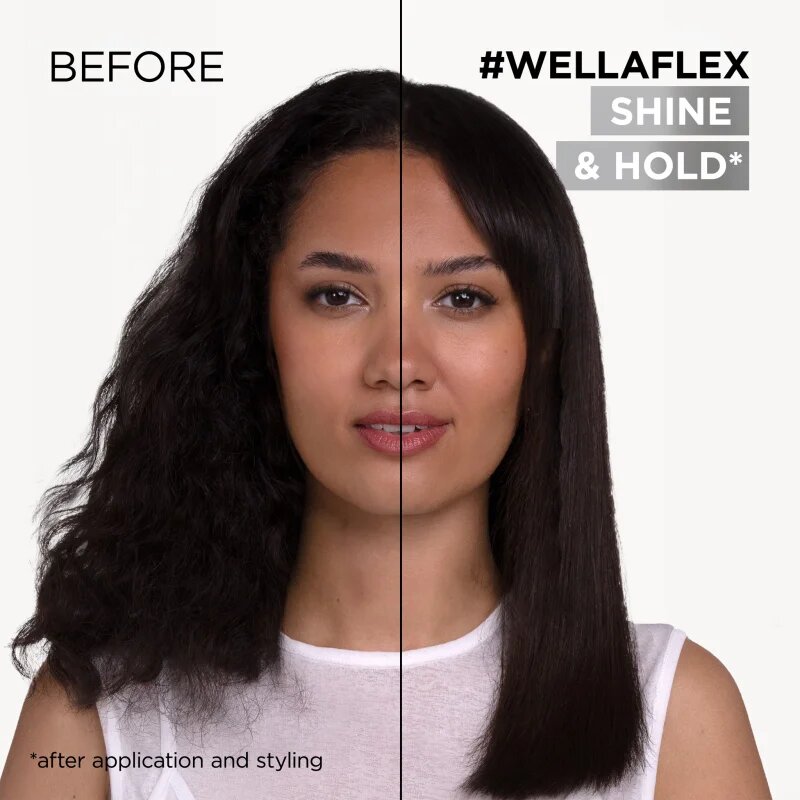Wella flex Shine & Hold лак за коса с екстра силна фиксация за блясък 250 мл.