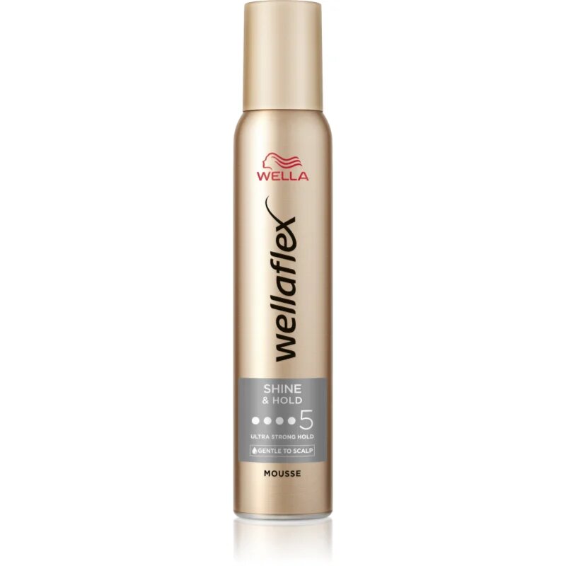 Wella flex Shine & Hold пяна втвърдител за блясък 200 мл.