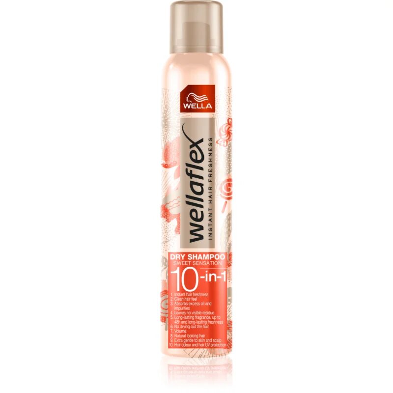 Wella flex Sweet Sensation сух шампоан с нежен флорален аромат 180 мл.