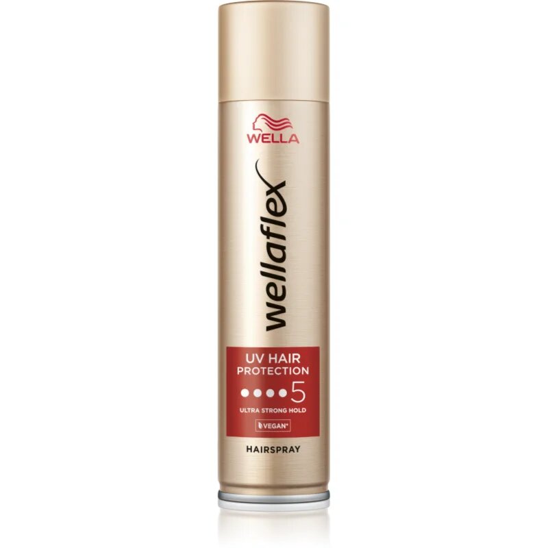 Wella flex UV Hair Protection лак за коса с екстра силна фиксация за топлинно третиране на косата 250 мл.