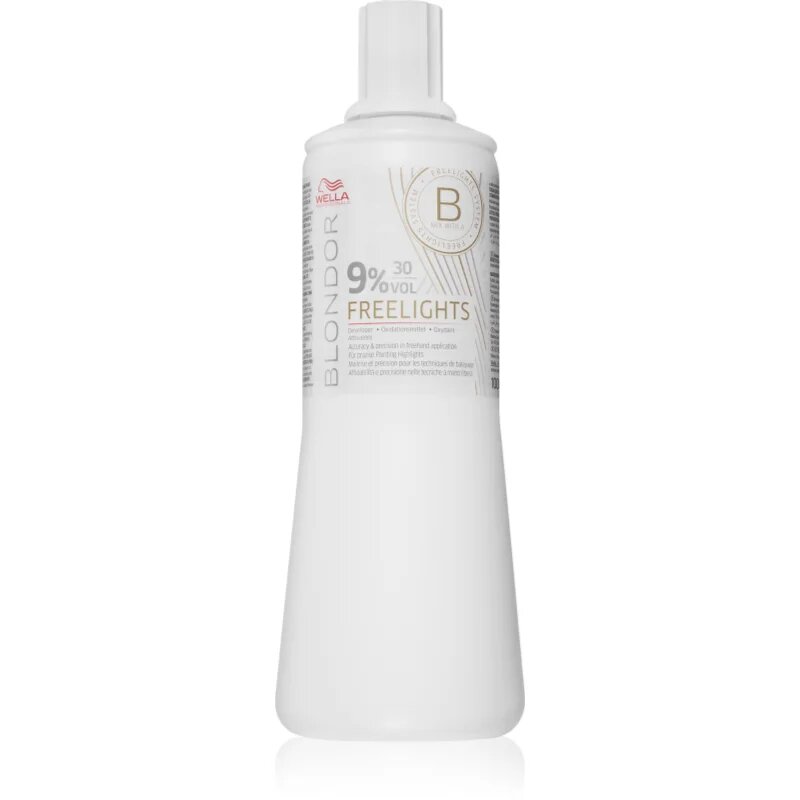 Wella Professionals Blondor Freelights активираща емулсия (9% 30 Vol) 1000 мл.
