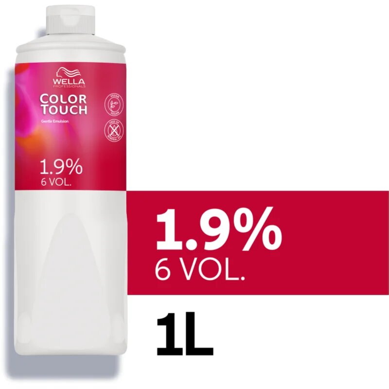 Wella Professionals Color Touch активираща емулсия 19 % 6 vol. 1000 мл.