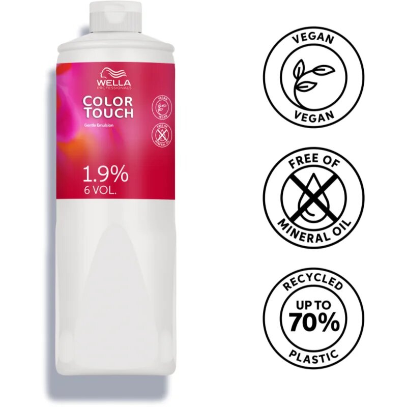 Wella Professionals Color Touch активираща емулсия 19 % 6 vol. 1000 мл.