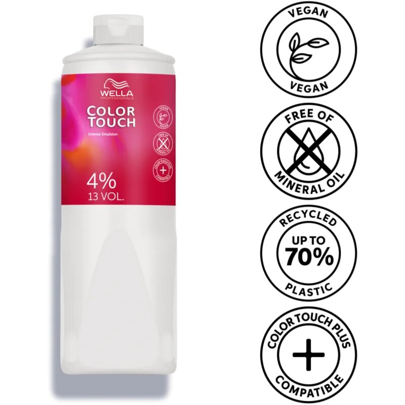 Wella Professionals Color Touch активираща емулсия 4 % 13 Vol. 1000 мл.