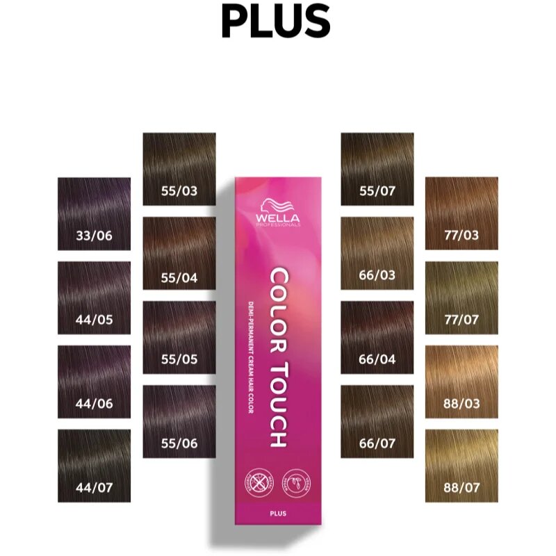 Wella Professionals Color Touch Plus боя за коса цвят 77/03 60 мл.