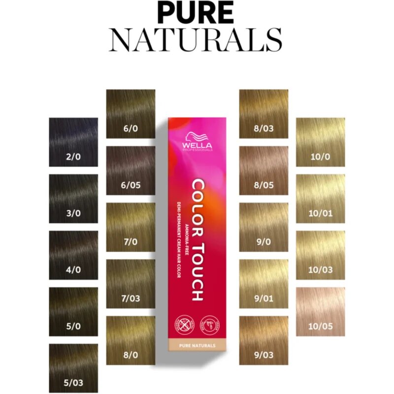 Wella Professionals Color Touch Pure Naturals боя за коса цвят 10/0 60 мл.