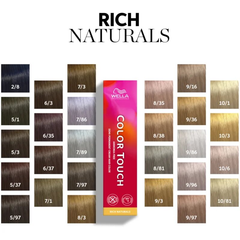 Wella Professionals Color Touch Rich Naturals боя за коса цвят 10/81 60 мл.