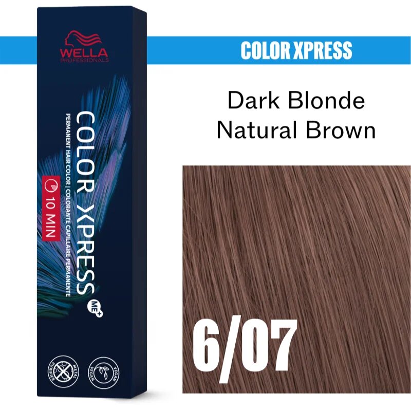 Wella Professionals Color Xpress боя за коса цвят Dark Blonde Natural Brown 6/07 60 мл.