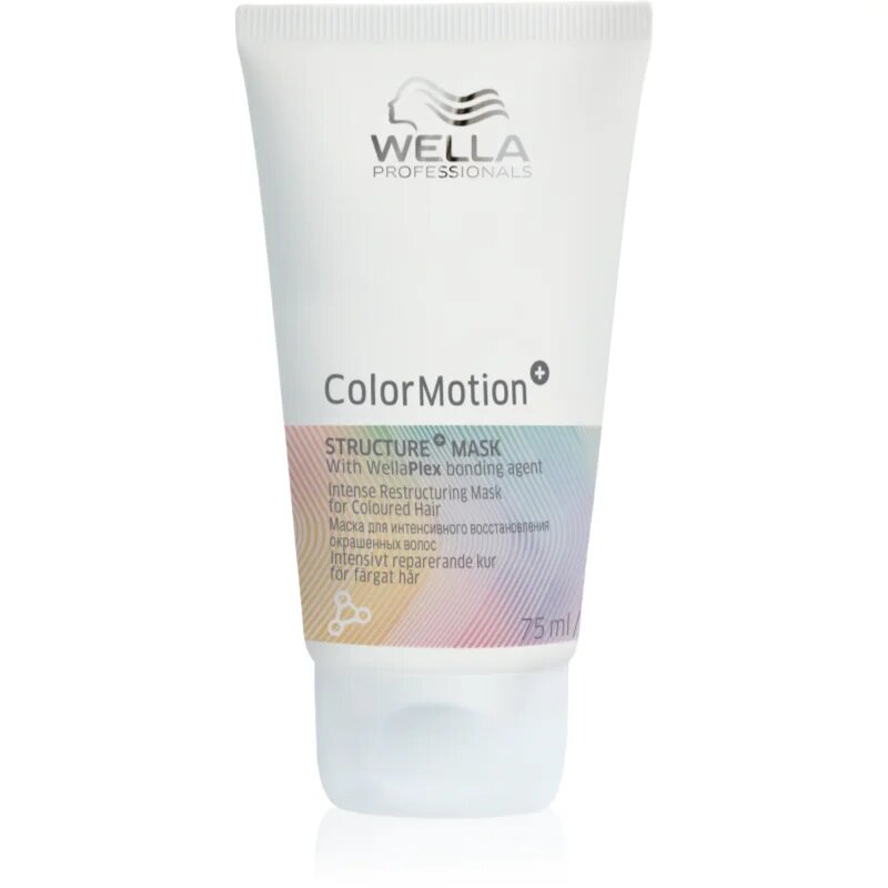Wella Professionals ColorMotion+ Structure mask маска за коса за защита на цветовете 75 мл.