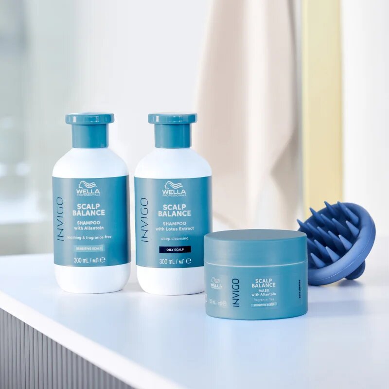 Wella Professionals Invigo Scalp Balance хидратиращ и успокояващ шампоан за чувствителна кожа на скалпа 1000 мл.