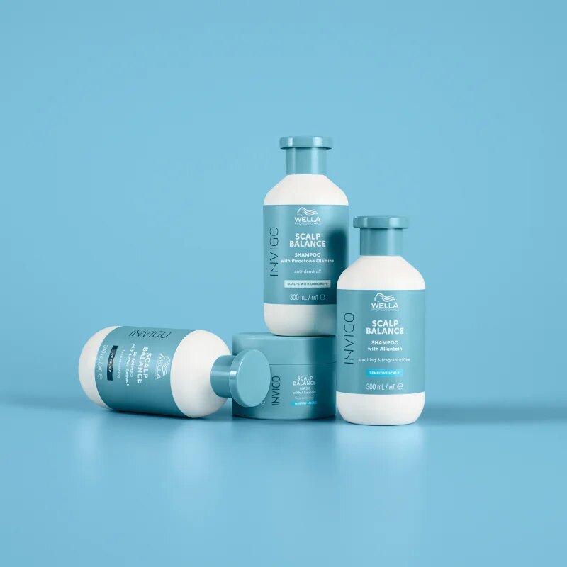Wella Professionals Invigo Scalp Balance хидратиращ и успокояващ шампоан за чувствителна кожа на скалпа 1000 мл.