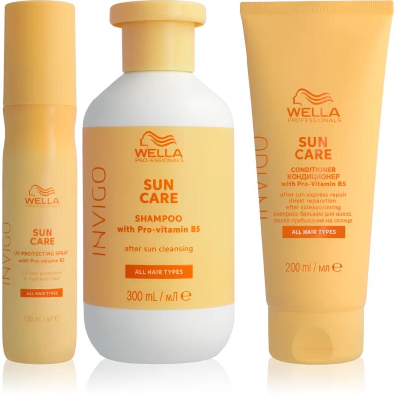 Wella Professionals Invigo Sun Bundle комплект за изтощена от слънце коса 3 бр.