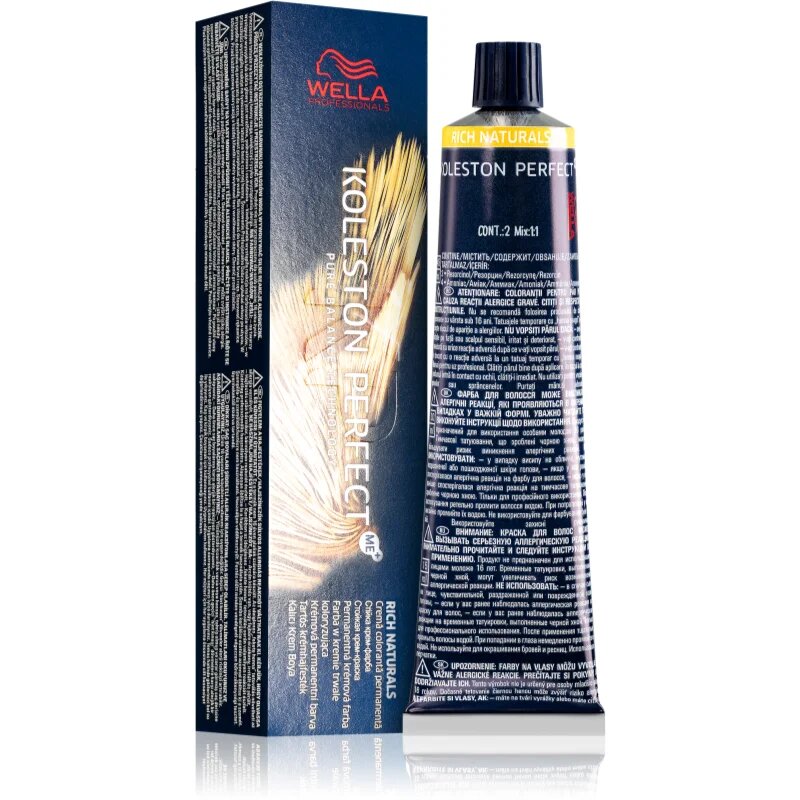 Wella Professionals Koleston Perfect ME+ Rich Naturals перманентната боя за коса цвят 6/97 60 мл.