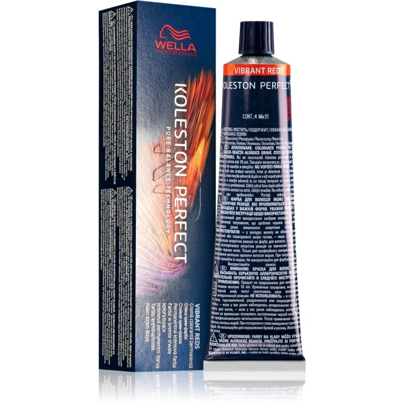 Wella Professionals Koleston Perfect ME+ Vibrant Reds перманентната боя за коса цвят 7/34 60 мл.