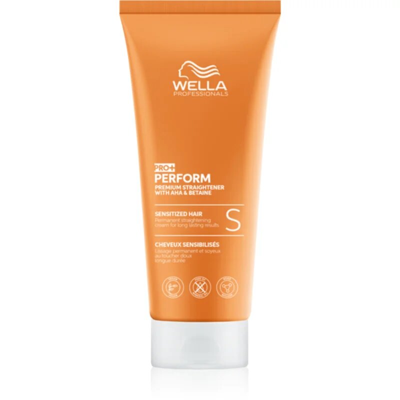 Wella Professionals Perform+ Straightener S химическо къдрене за изрусена коса или коса с кичури 200 мл.
