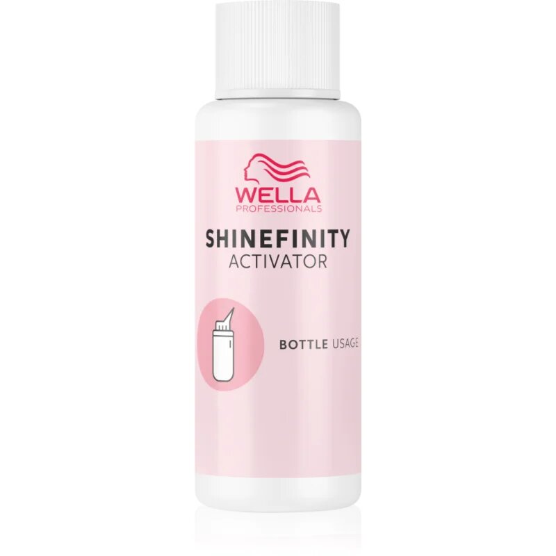 Wella Professionals Shinefinity Bottle активатор за боя за блонд коса и коса с кичури 60 мл.