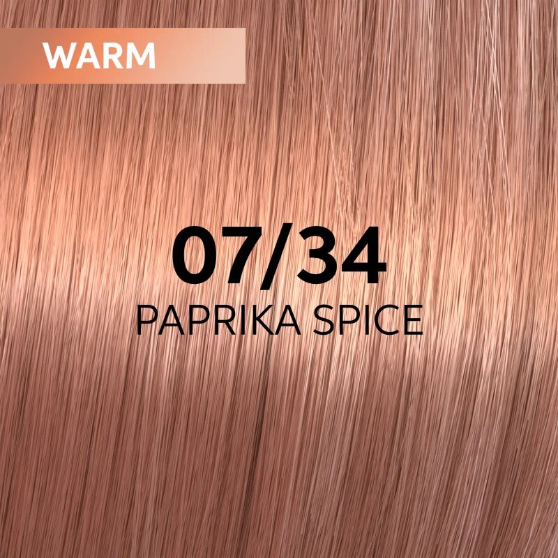Wella Professionals Shinefinity Zero Lift Glaze полуперманентна тонираща боя за коса изгодна опаковка цвят 07/34 - Paprika Spice