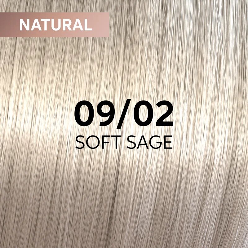 Wella Professionals Shinefinity Zero Lift Glaze полуперманентна тонираща боя за коса цвят 09/02 - Soft Sage 60 мл.