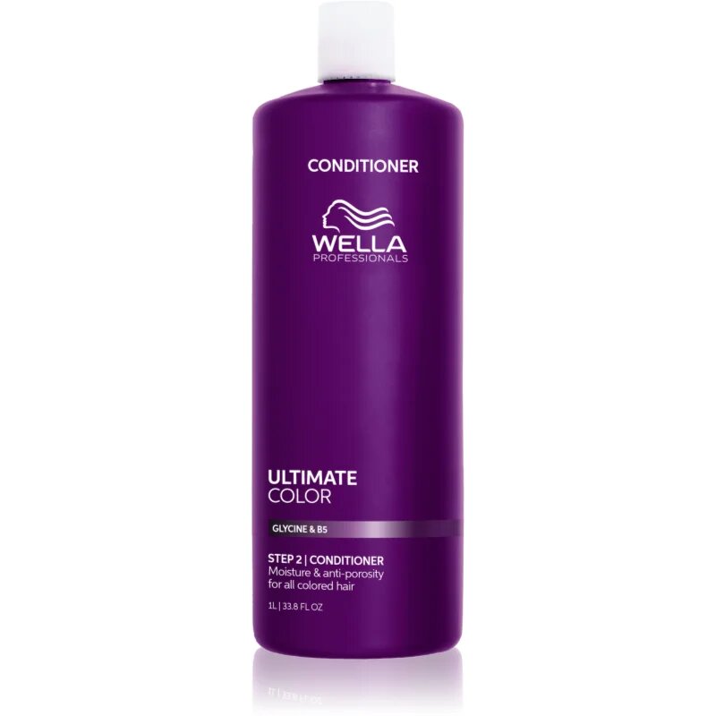 Wella Professionals Ultimate Color Conditioner хидратиращ балсам за боядисана коса и коса с кичури 1000 мл.