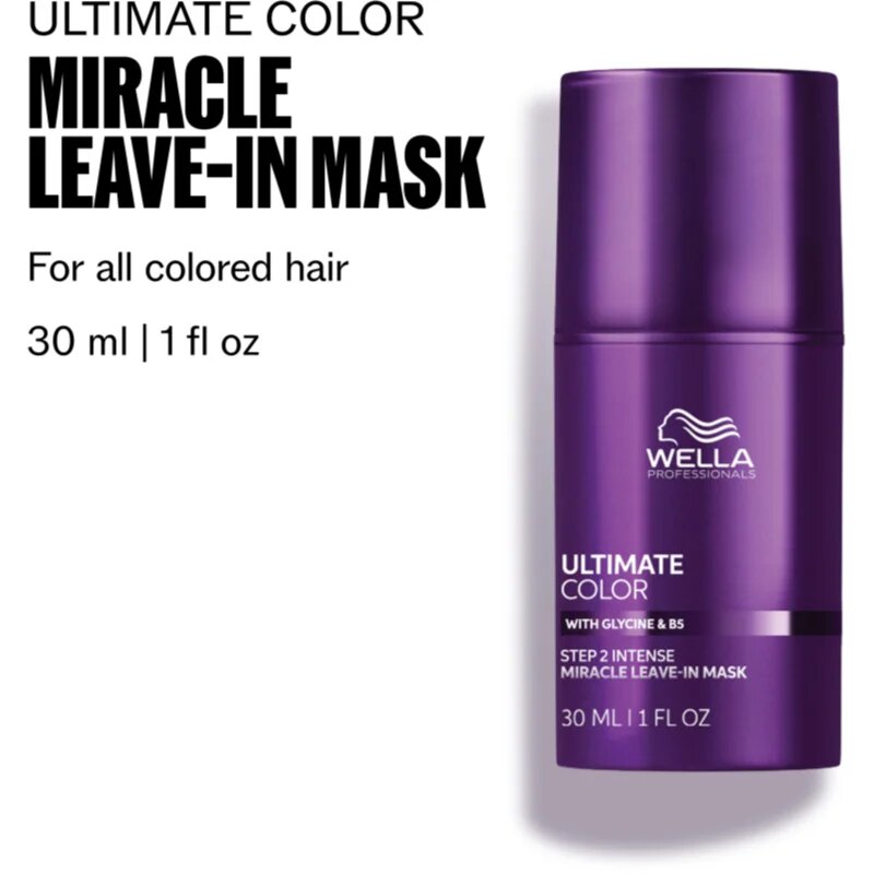 Wella Professionals Ultimate Color Leave-in Mask озаряваща маска без изплакване За коса 30 мл.
