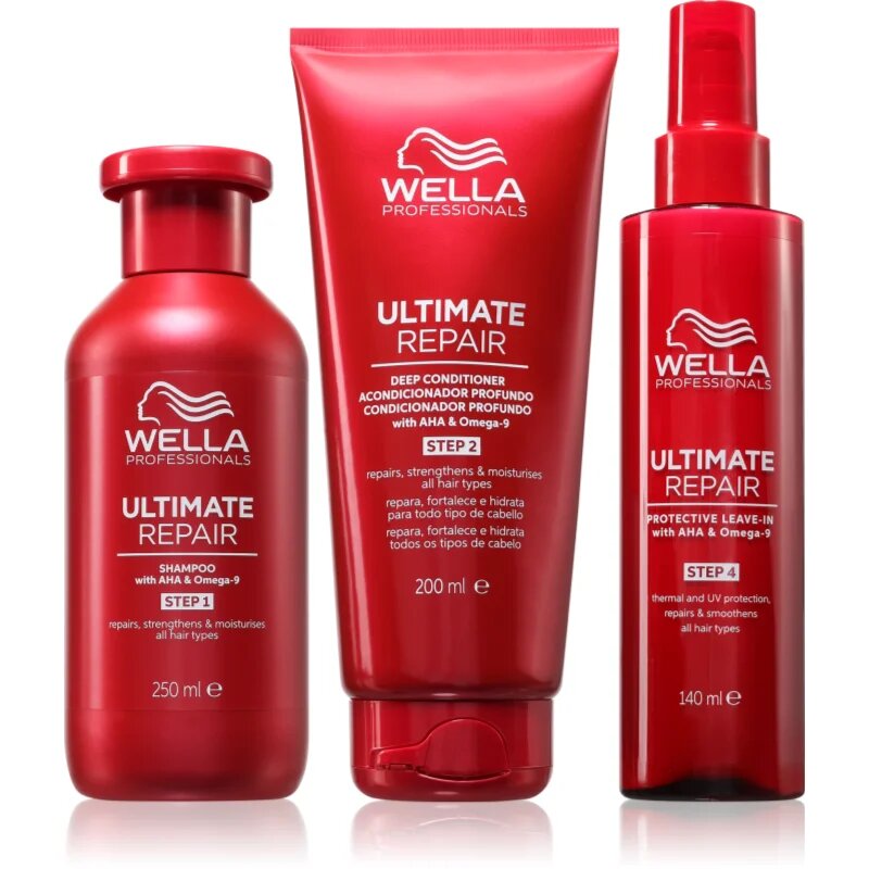 Wella Professionals Ultimate Repair Set изгодна опаковка за увредена коса