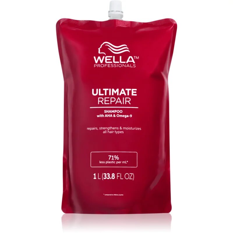 Wella Professionals Ultimate Repair Shampoo подсилващ шампоан за увредена коса 1000 мл.