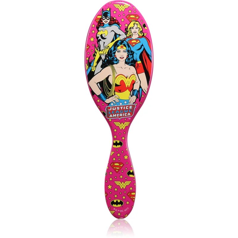 Wet Brush Justice league Четка за коса Wonderwoman batgirl and supergirl 1 бр.