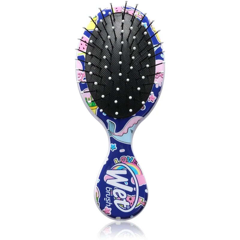 Wet Brush Mini Detangler Happy Hair Fantasy Четка за коса пътническа 1 бр.