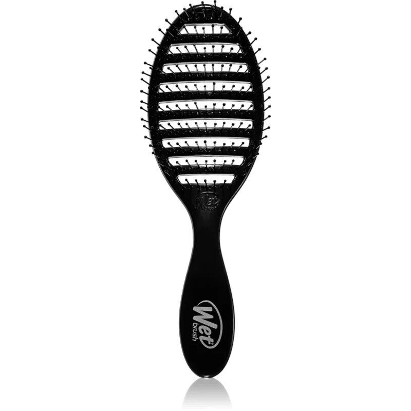 Wet Brush Speed Dry Четка за коса за по-лесно разресване на косата Black 1 бр.