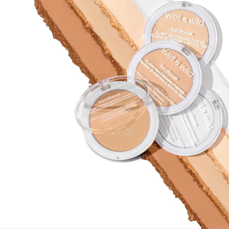 Wet N Wild BareFocus Clarifying Finishing Powder матираща пудра цвят Light/Medium 6 гр.