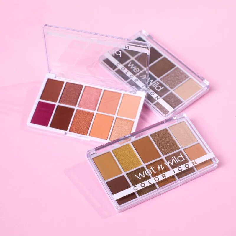 Wet N Wild Color Icon 10-Pan палитра сенки за очи цвят Heart & Sol 12 гр.