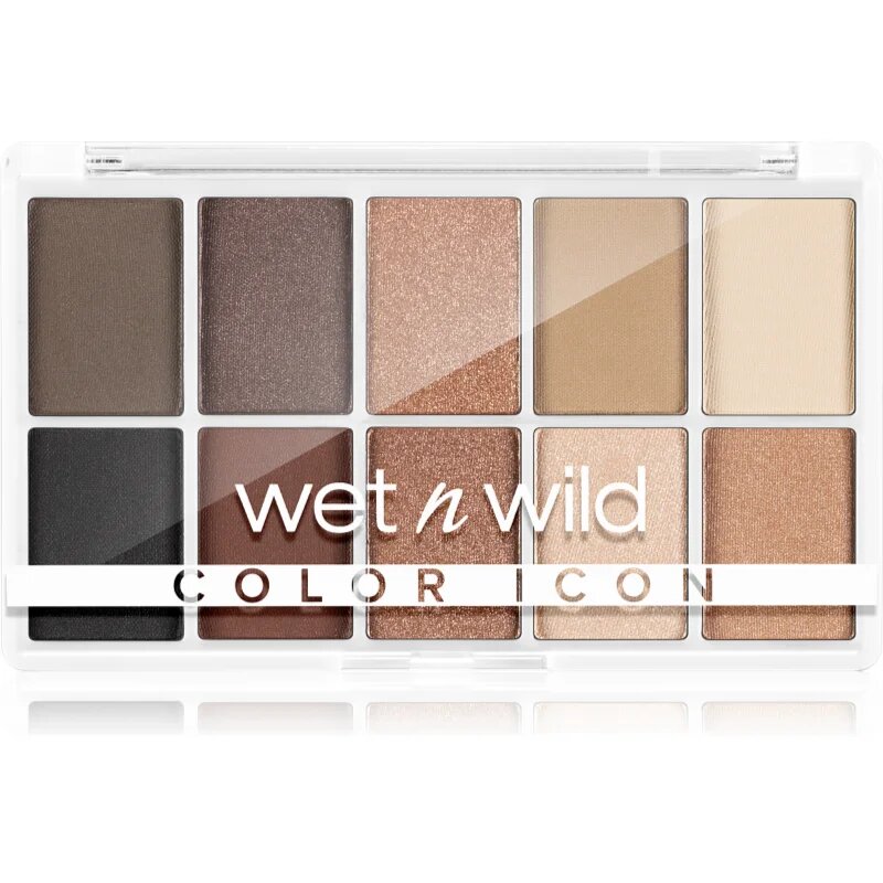 Wet N Wild Color Icon 10-Pan палитра сенки за очи цвят Nude Awakening 12 гр.