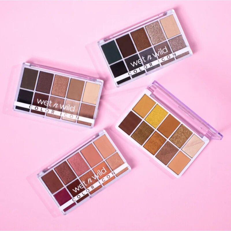Wet N Wild Color Icon 10-Pan палитра сенки за очи цвят Nude Awakening 12 гр.