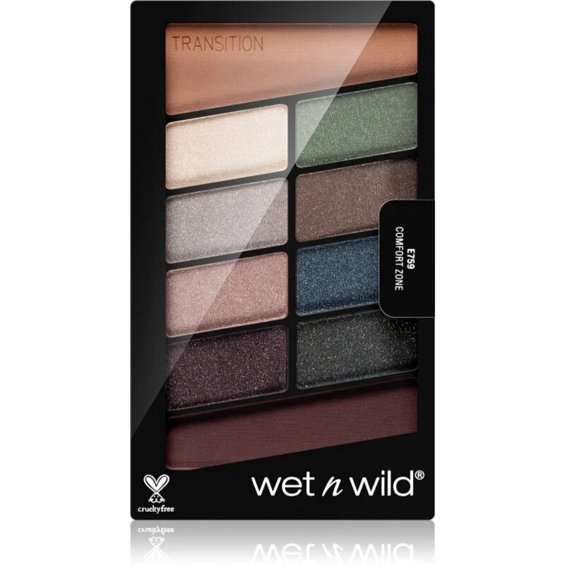 Wet N Wild Color Icon палитра сенки за очи цвят Comfort Zone 10 гр.